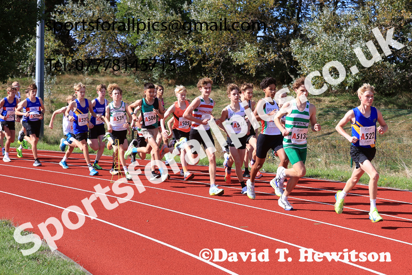 Boys Under-16s, 2026 Northern Mens 6 and Womens 4 Stage and Youngsters Relays, Silksworth, Sunderland. Photo: David T. Hewitson/Sports for All Pics